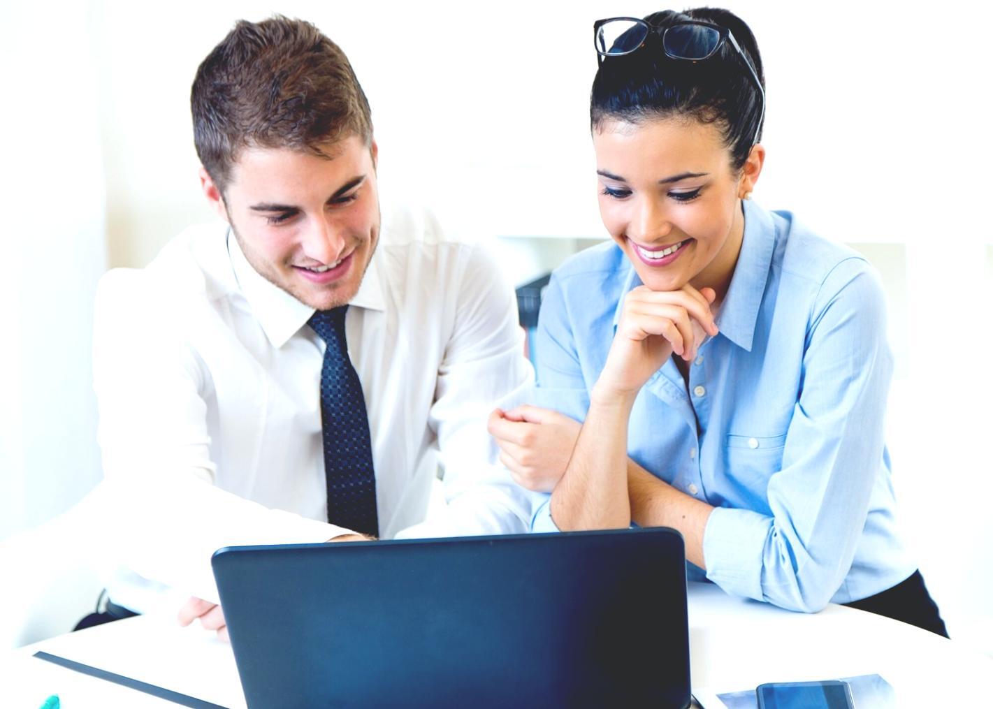 Business executive analyzing financial reports and market trends for strategic decision making